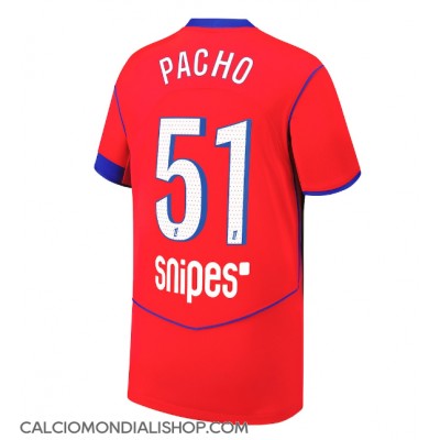 Maglie da calcio Paris Saint-Germain Willian Pacho #51 Terza Maglia 2025-26 Manica Corta Maglie da calcio Paris Saint-Germain Willian Pacho #51 Terza Maglia 2025-26 Manica Corta